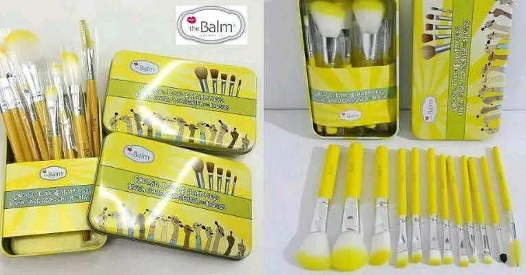 The Balm Brushes Set of 12