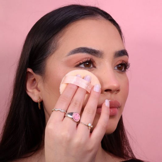 Makeup Mekka Velour Powder Puff – Soft Makeup Powder Puff for Flawless Powder Application | Powder Puff Pakistan