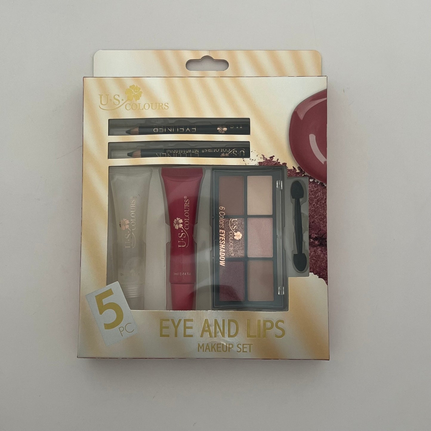 5 - Piece Eye & Lips Makeup Set β Complete Glam Kit for a Stunning Look! π - Lotshop.pk