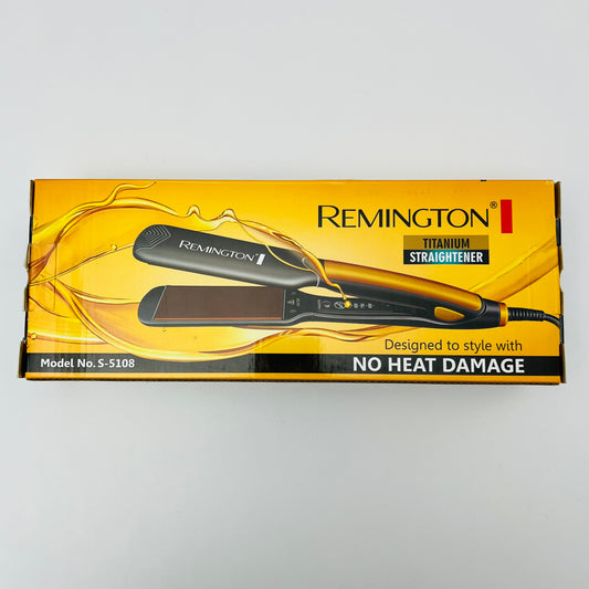 Remington Titanium Hair Straightener – Model S-5108 | No Heat Damage