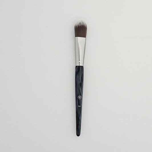 BH Cosmetics Makeup Brush #2 – Precision Foundation & Concealer Makeup Brush - Lotshop.pk