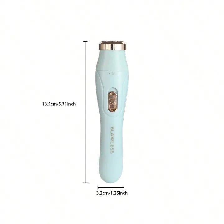 Blawless Rechargeable Women's Razor & Eyebrow Trimmer – Painless, Safe & Multi - Functional Grooming Tool - Lotshop.pk