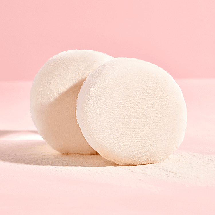CHIOTURE Soft Powder Puff with Travel Case – For Smooth & Even Powder Application - Lotshop.pk