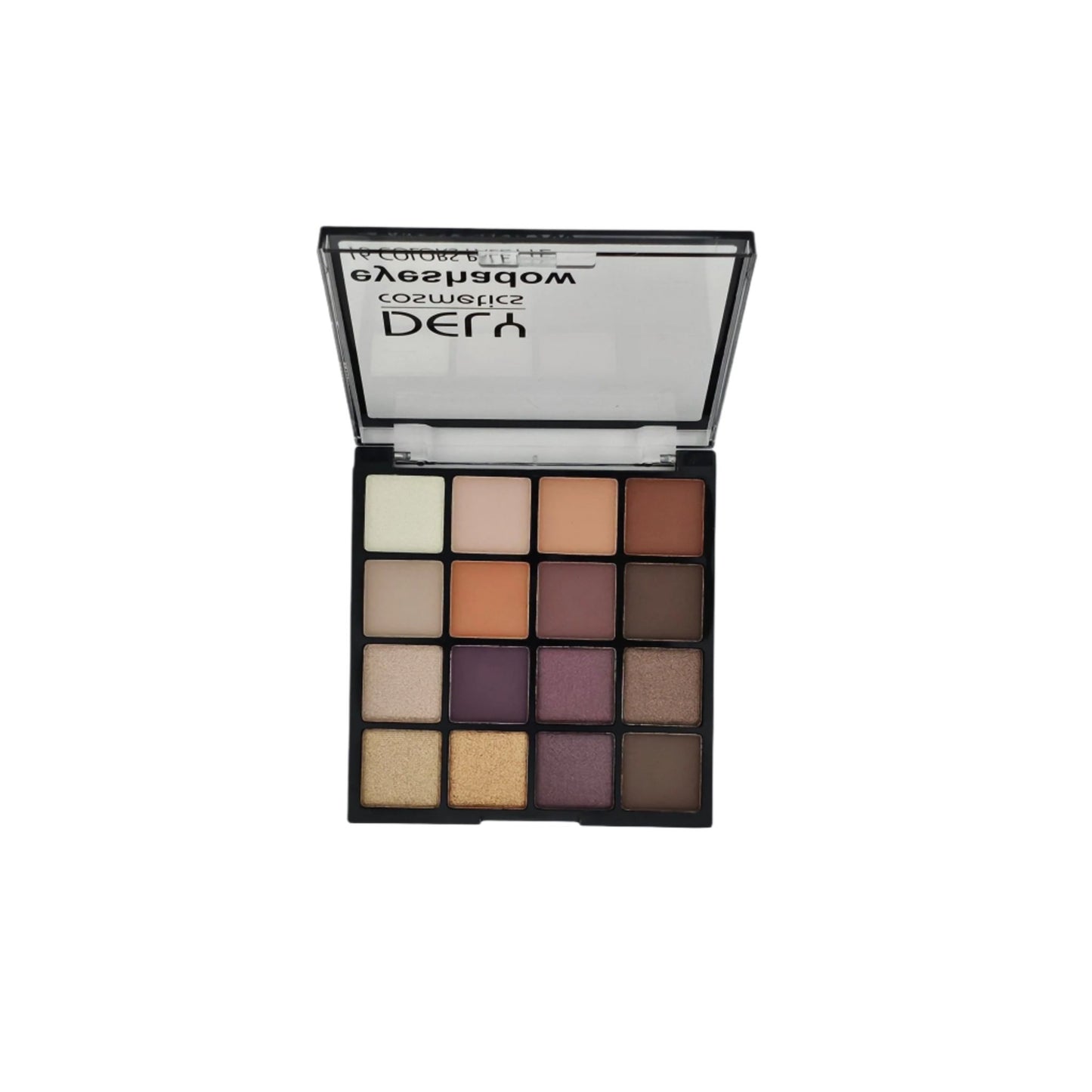 Dely Cosmetics 16 Colors Eyeshadow Palette – Versatile & Highly Pigmented for Every Occasion - Lotshop.pk