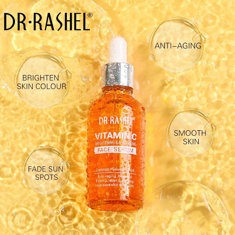 Dr Rashel Vitamin C Brightening & Anti - Aging Face Serum 50ml – Revitalize Your Skin - Lotshop.pk