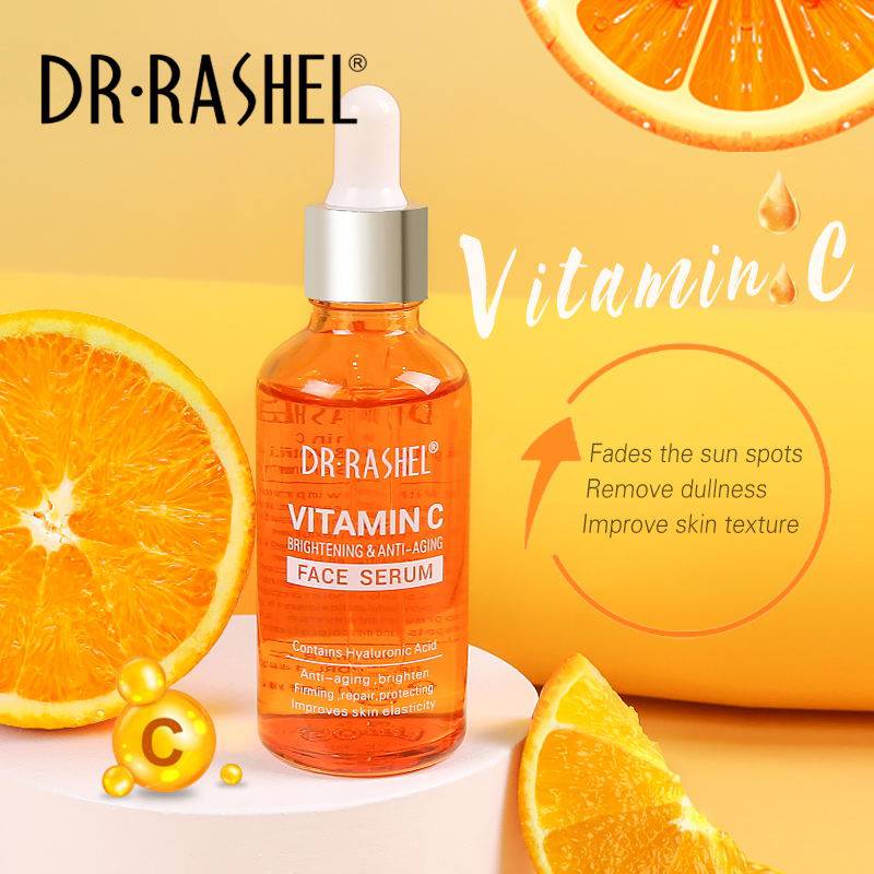 Dr Rashel Vitamin C Brightening & Anti - Aging Face Serum 50ml – Revitalize Your Skin - Lotshop.pk