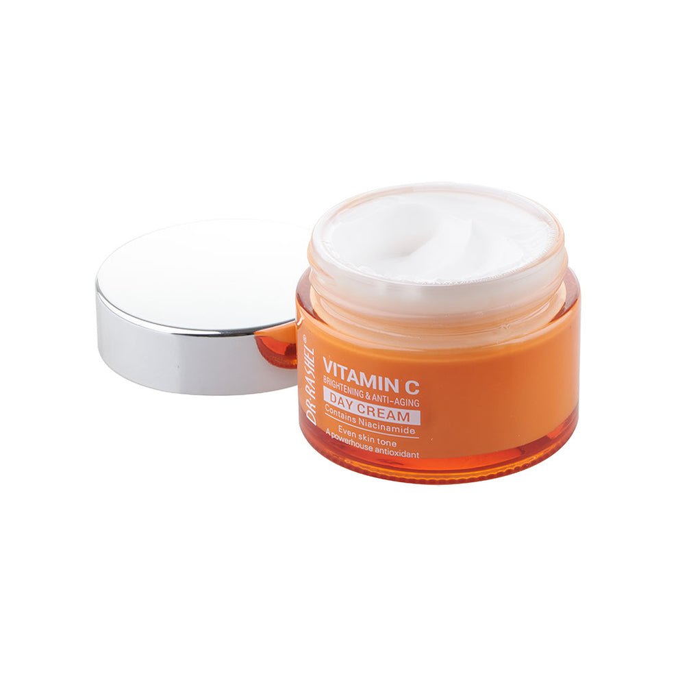 DR.RASHEL Vitamin C Brightening Day Cream 50g | Radiant & Youthful Skin - Lotshop.pk