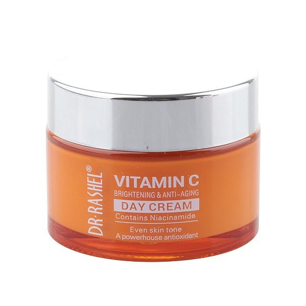 DR.RASHEL Vitamin C Brightening Day Cream 50g | Radiant & Youthful Skin - Lotshop.pk