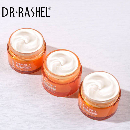 DR.RASHEL Vitamin C Brightening Day Cream 50g | Radiant & Youthful Skin - Lotshop.pk