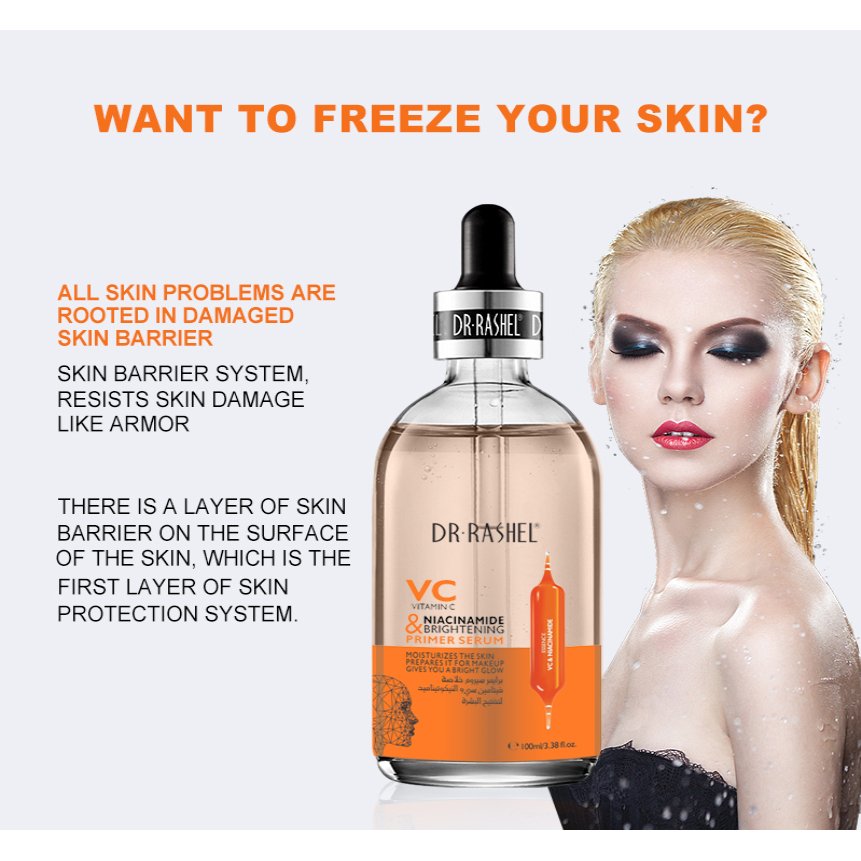 DR.Rashel Vitamin C Niacinamide & Brightening Primer Serum - Lotshop.pk