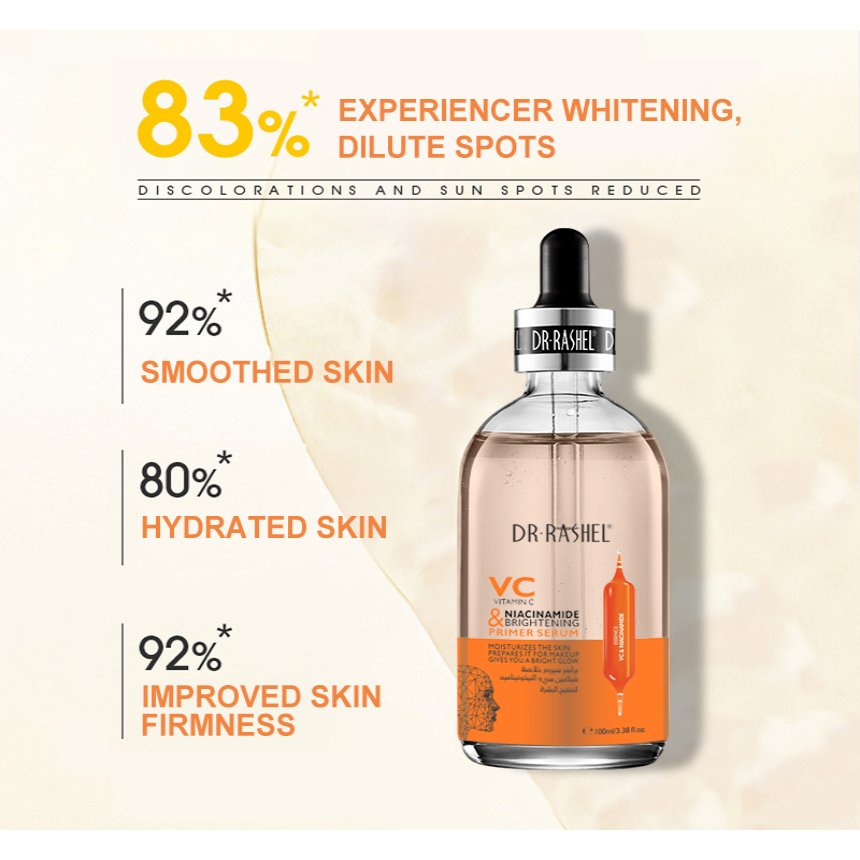 DR.Rashel Vitamin C Niacinamide & Brightening Primer Serum - Lotshop.pk