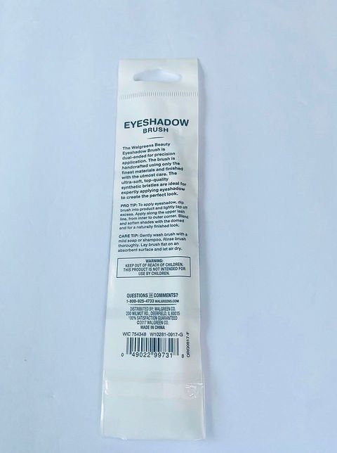 Dual - Ended Eyeshadow Brush - Cruelty Free Bristles for Precision Application - Lotshop.pk