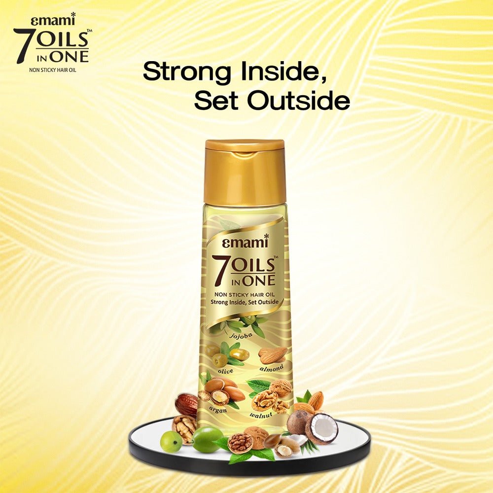 Emami 7 Oils in One Non - Sticky Hair Oil | Lotshop.pk - Lotshop.pk