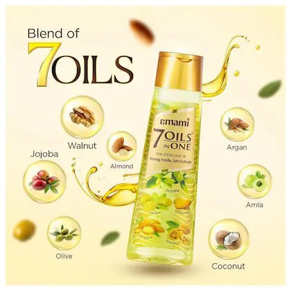 Emami 7 Oils in One Non - Sticky Hair Oil | Lotshop.pk - Lotshop.pk