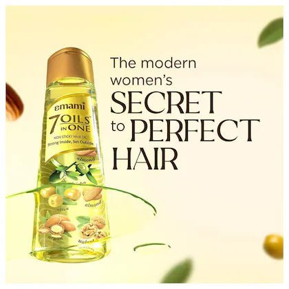 Emami 7 Oils in One Non - Sticky Hair Oil | Lotshop.pk - Lotshop.pk