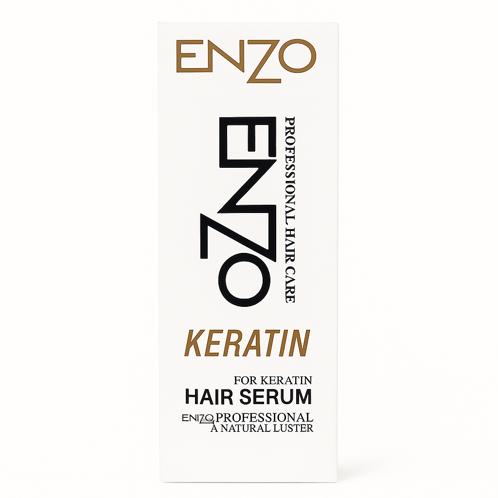 ENZO Keratin Hair Serum β Professional Hair Repair & Shine with Vitamin B5 in Pakistan