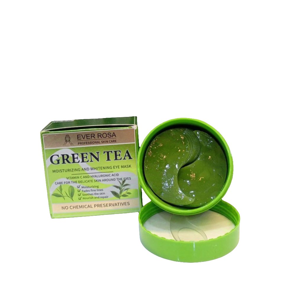 Ever Rosa Green Tea Moisturizing & Whitening Eye Mask β Revive Tired Eyes | Lotshop.pk - Lotshop.pk