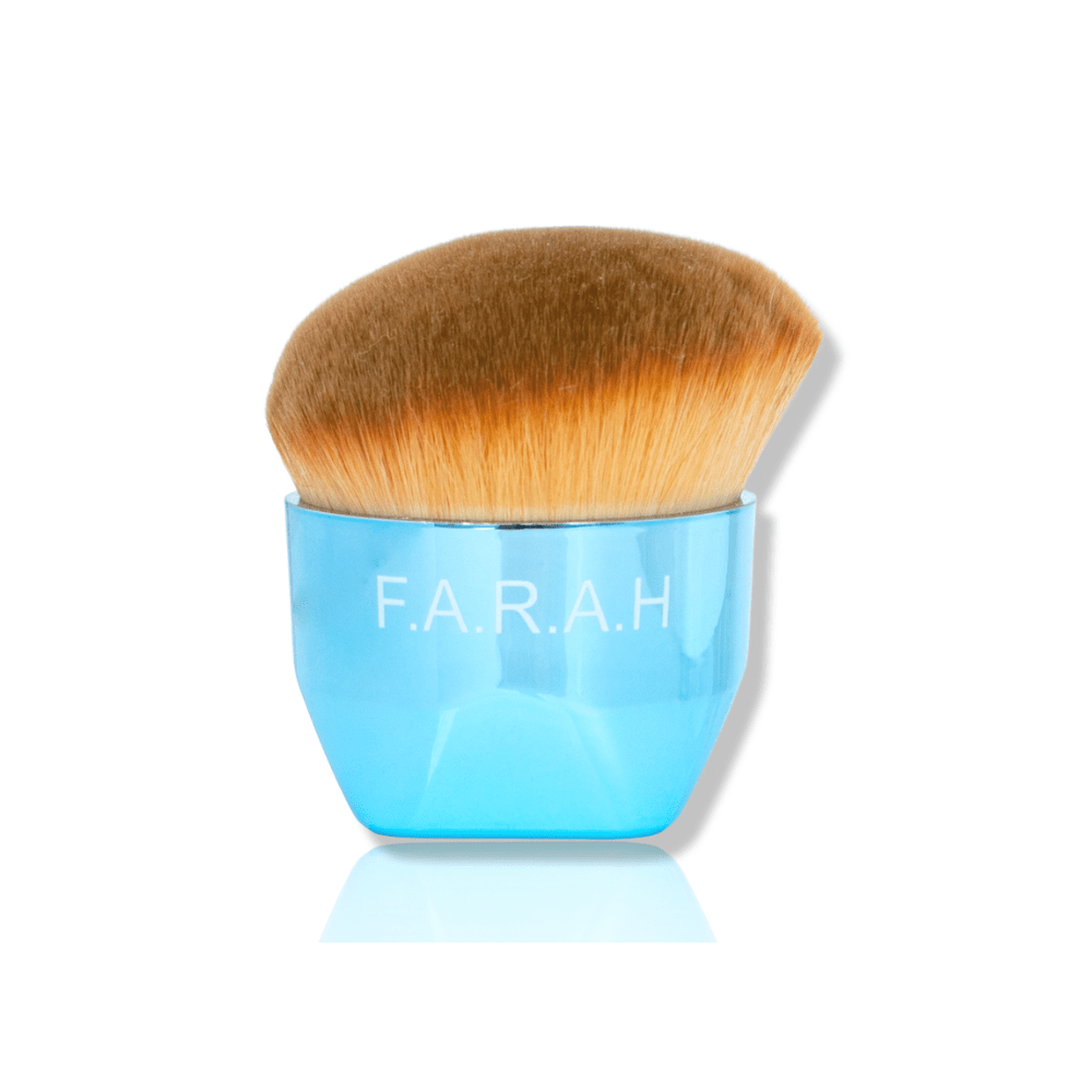 F.A.R.A.H Palm Brush – Ultra Soft & High - Density Foundation Brush for Flawless Application - Lotshop.pk