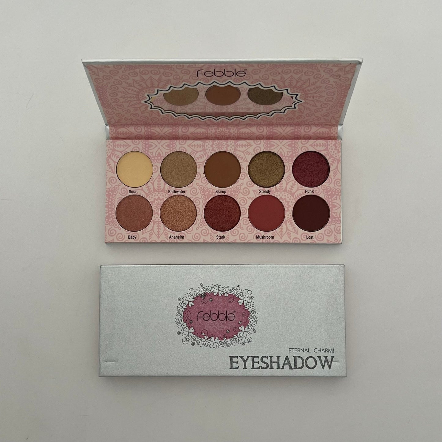 🎨 Febble Eternal Charm Eyeshadow Palette – Unleash Your Inner Glam! ✨ - Lotshop.pk