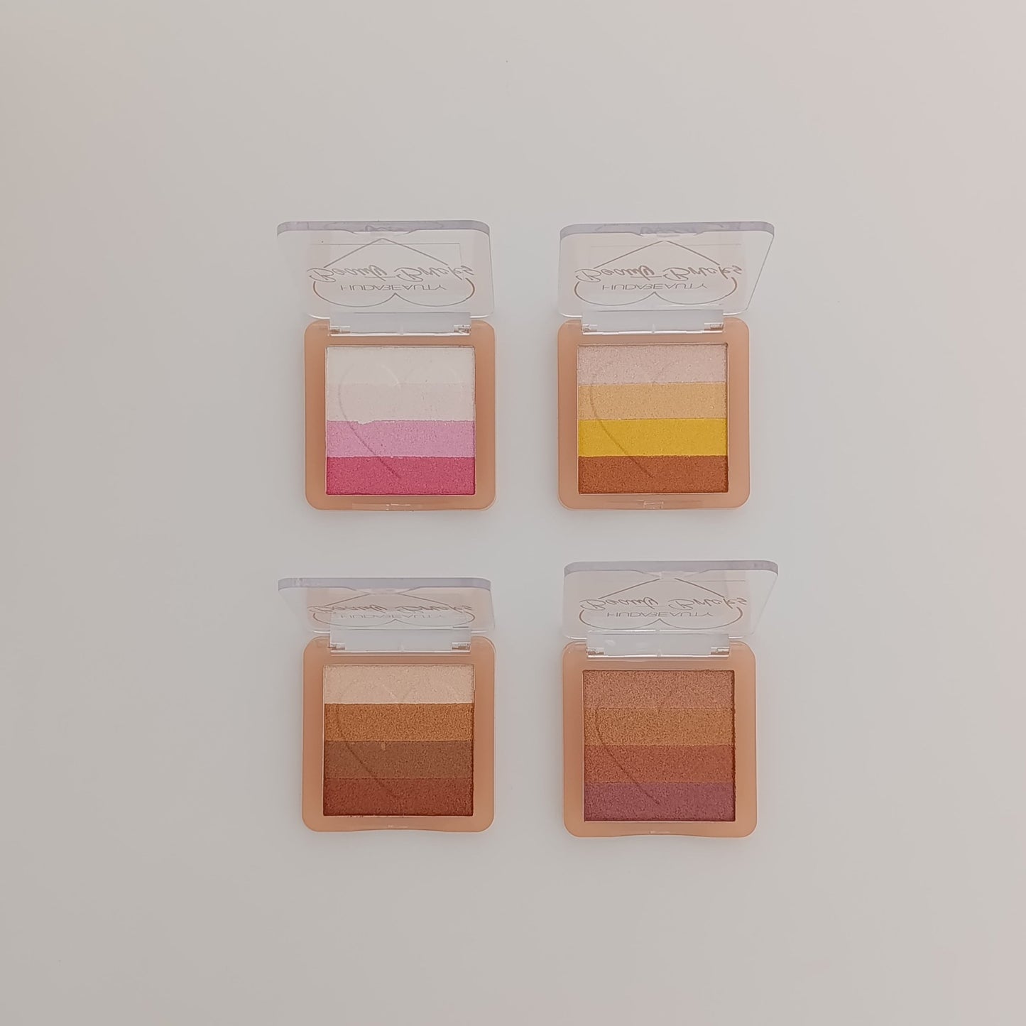 HUDA Beauty Beauty Bricks – Shimmer & Glow Palette - Lotshop.pk
