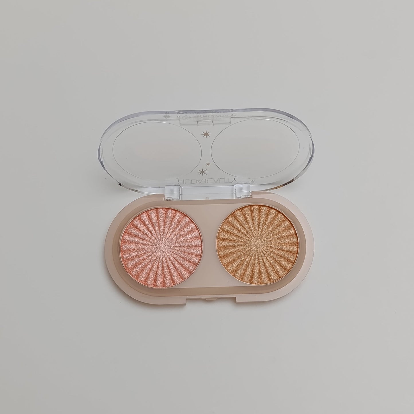 Huda Beauty Elegant Gold Highlighter Duo – Ultra Glow, Long - Lasting - Lotshop.pk