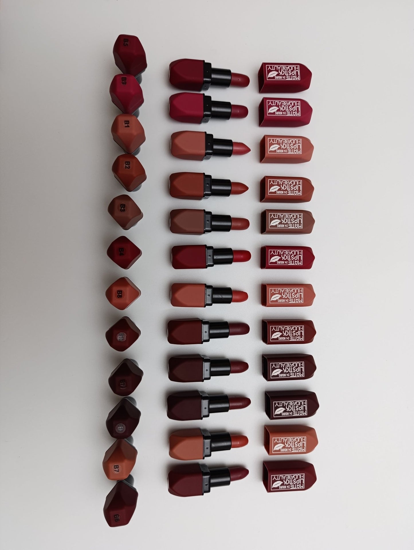 ๐ Huda Beauty Matte Lipstick โ 24 Hour Waterproof, Long Lasting & Bold Shades - Lotshop.pk