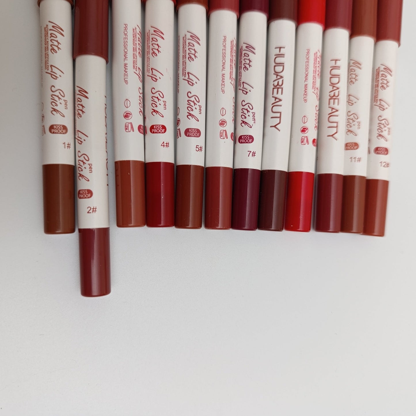 Huda Beauty Matte Lipstick Pen – Long Lasting & Smudge - Proof - 20004 - B - Lotshop.pk