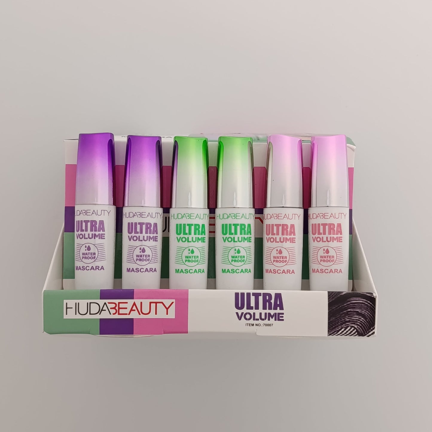 Huda Beauty Ultra Volume Waterproof Mascara – Long - Lasting Curl & Lift - Lotshop.pk