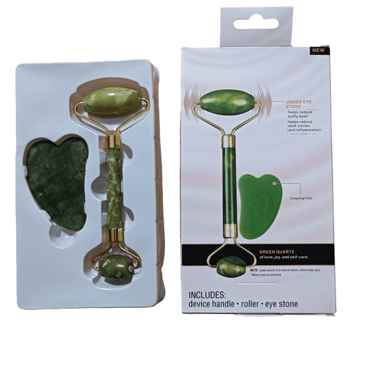 Jade Face Roller & GuaSha – Facial Beauty - Lotshop.pk