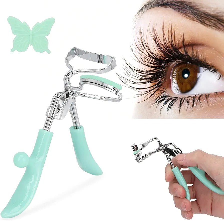 Korea Shangmei Butterfly Grip Eyelash Curler – Effortless, Long - Lasting Curl! 💖 - Lotshop.pk