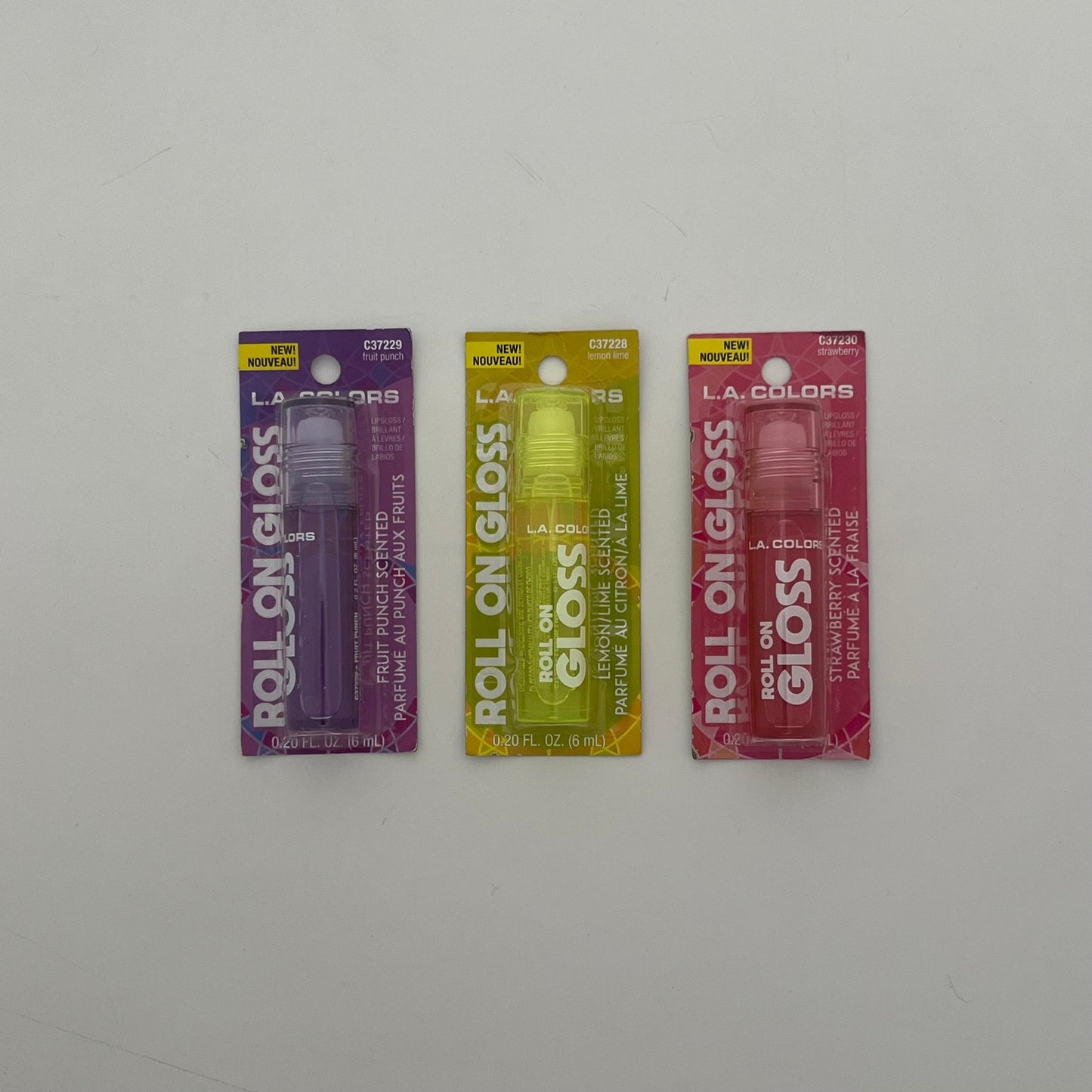L.A. Colors Roll - On Lip Gloss - Hydrating Shine for Lips πππ - Lotshop.pk