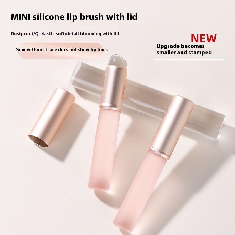 Lip and Concealer Applicator Silicone Tip Brush – For Smooth Application - Lotshop.pk