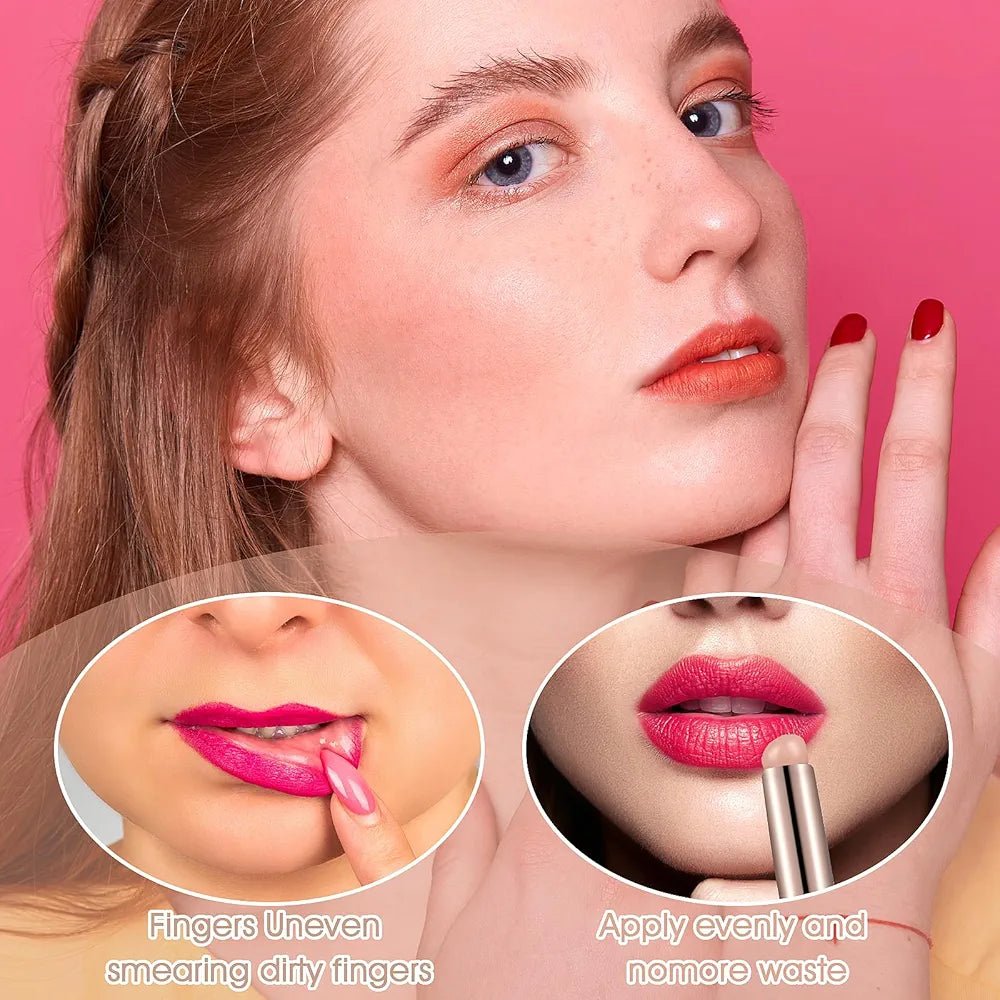 Lip and Concealer Applicator Silicone Tip Brush – For Smooth Application - Lotshop.pk