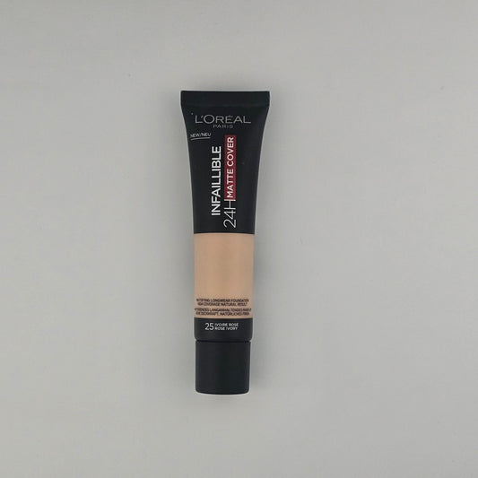 L'OrΓ©al Paris Infallible 24H Matte Cover Foundation β Full Coverage, Long - Lasting - Lotshop.pk