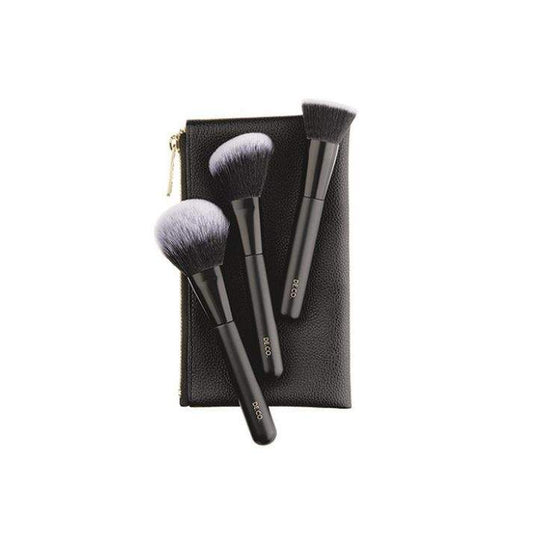 DE.CO Powder, Blush & Foundation Makeup Brushes Set Pakistan