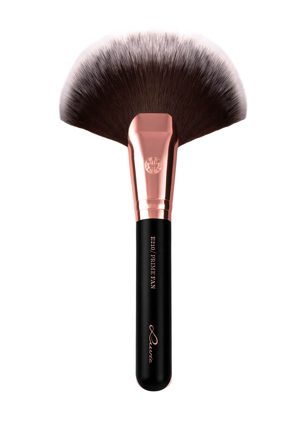Luvia E210 Prime Fan Makeup Brush – Professional Highlighting & Finishing Brush - Lotshop.pk