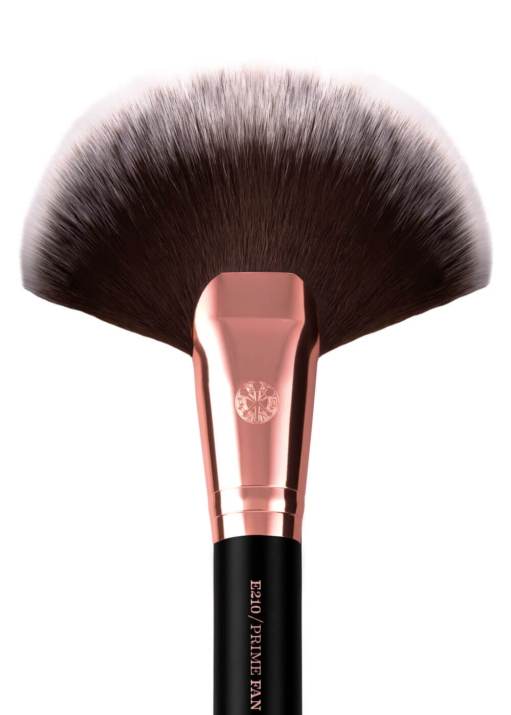 Luvia E210 Prime Fan Makeup Brush – Professional Highlighting & Finishing Brush - Lotshop.pk