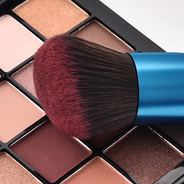 Luxury Makeup Brushes set 12pcs -Blue - Lotshop.pk