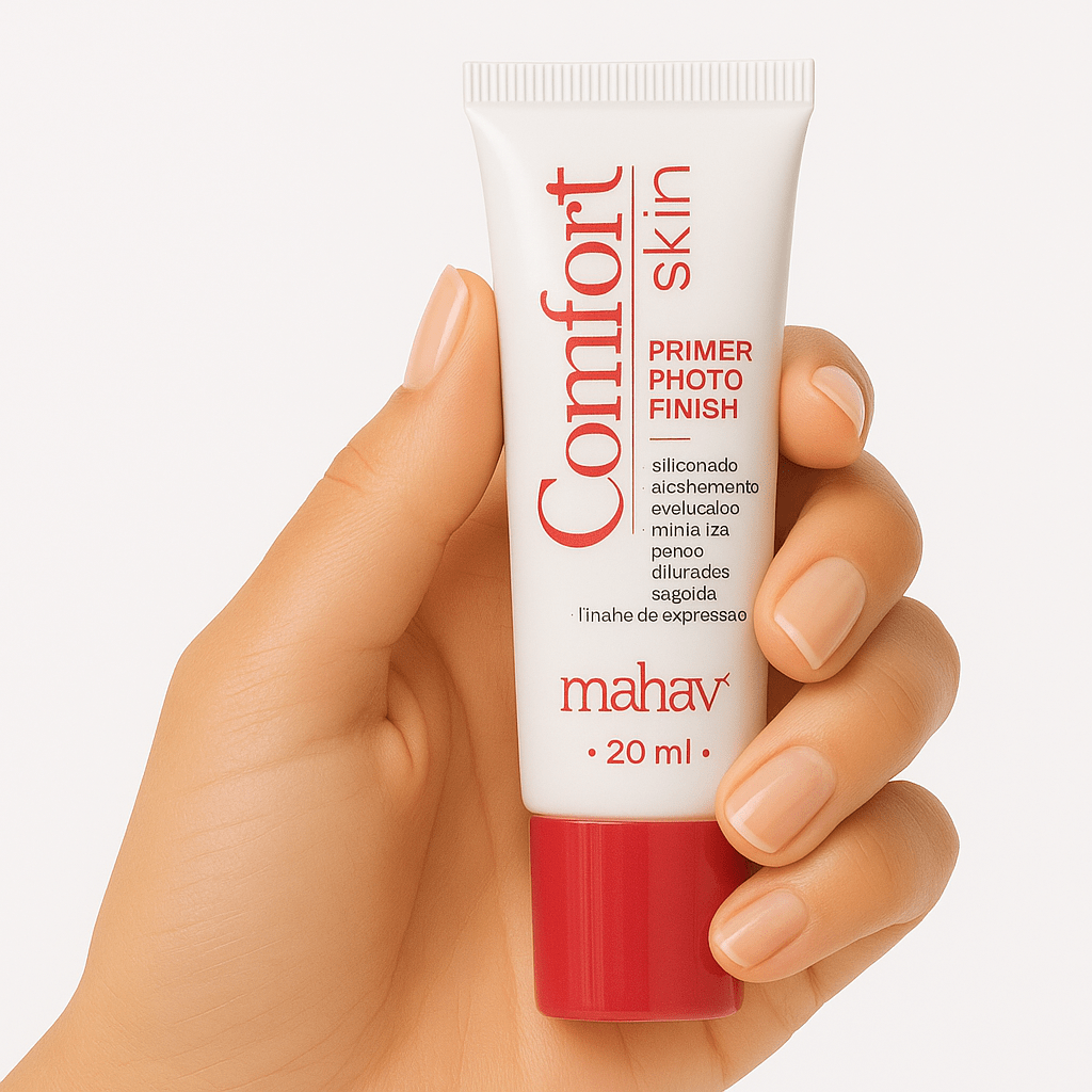 Mahav Comfort Skin Primer Photo Finish – Silky Smooth Base for Flawless Makeup! - Lotshop.pk