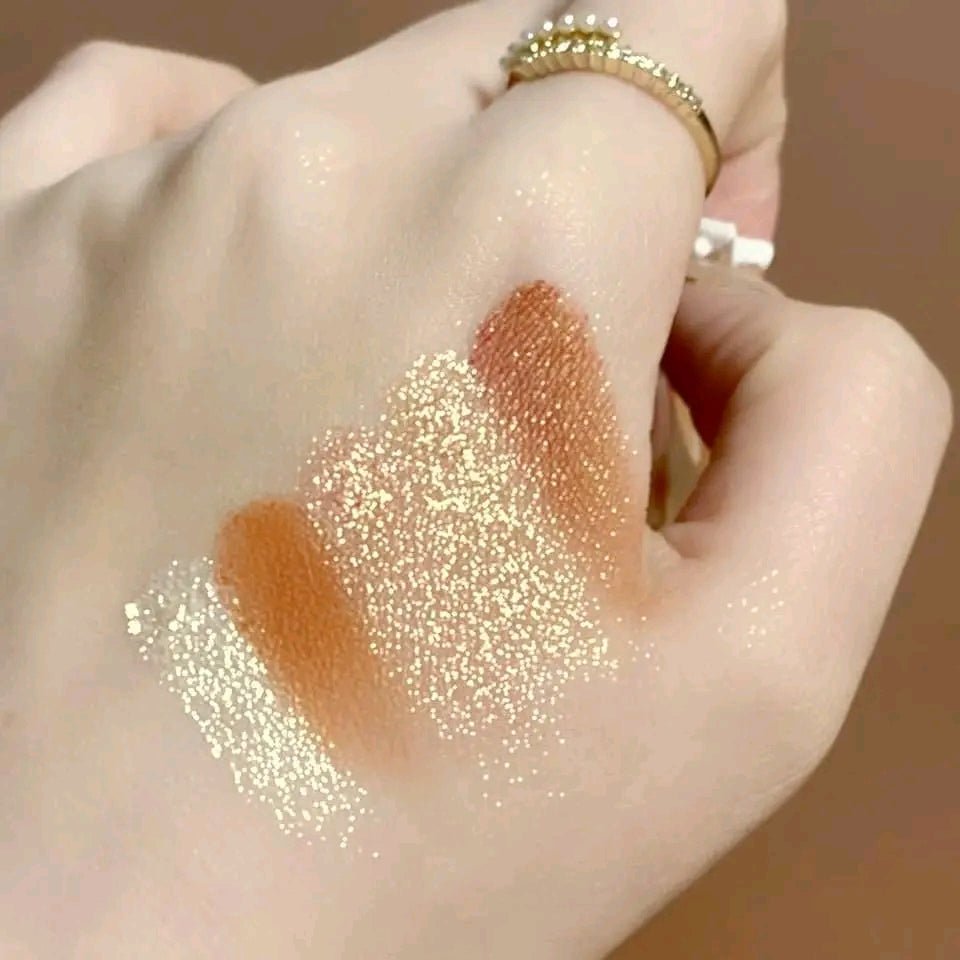 MEALEA Chestnut Earth color eyeshadow tray - Lotshop.pk