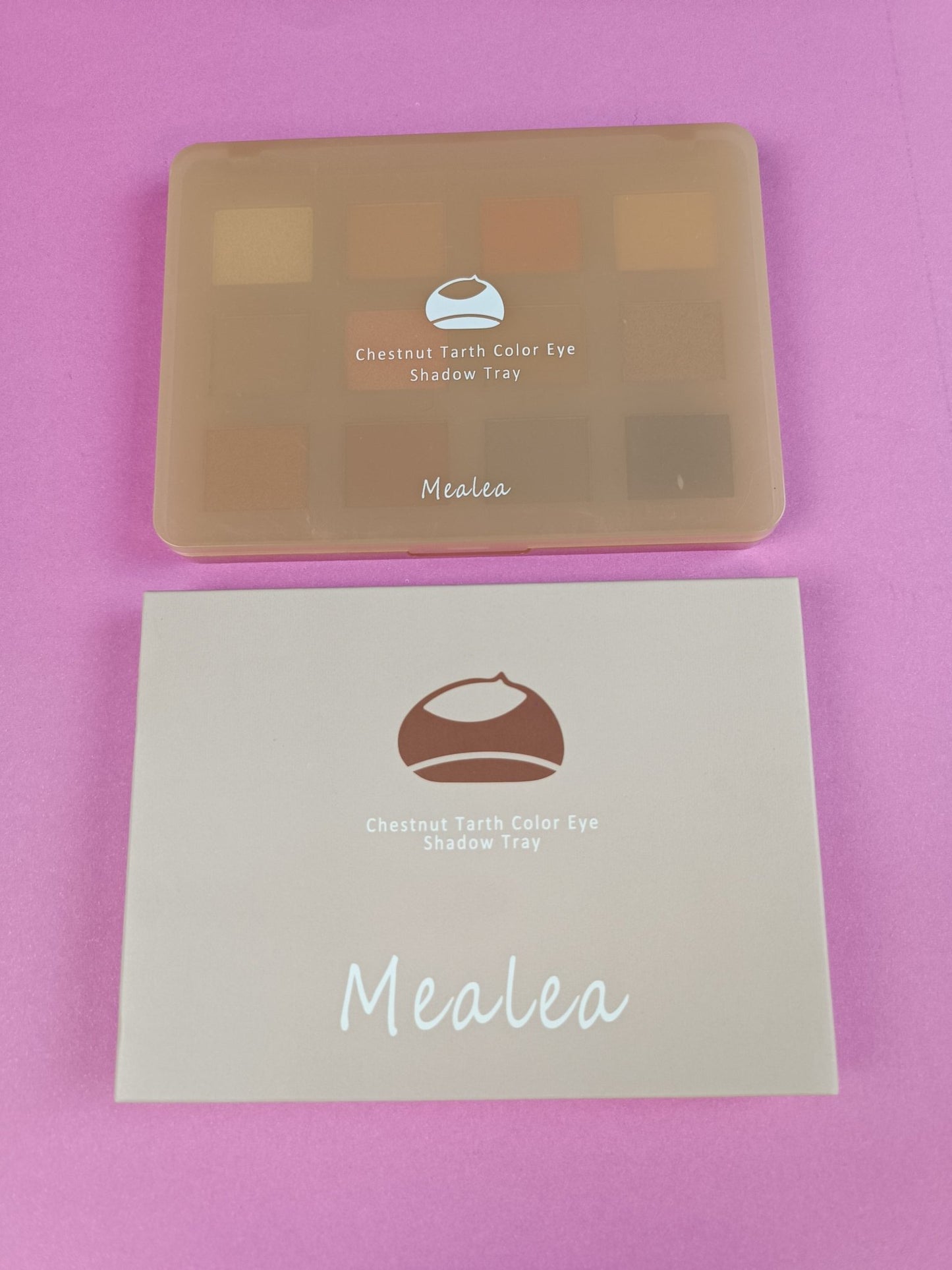 MEALEA Chestnut Earth color eyeshadow tray - Lotshop.pk