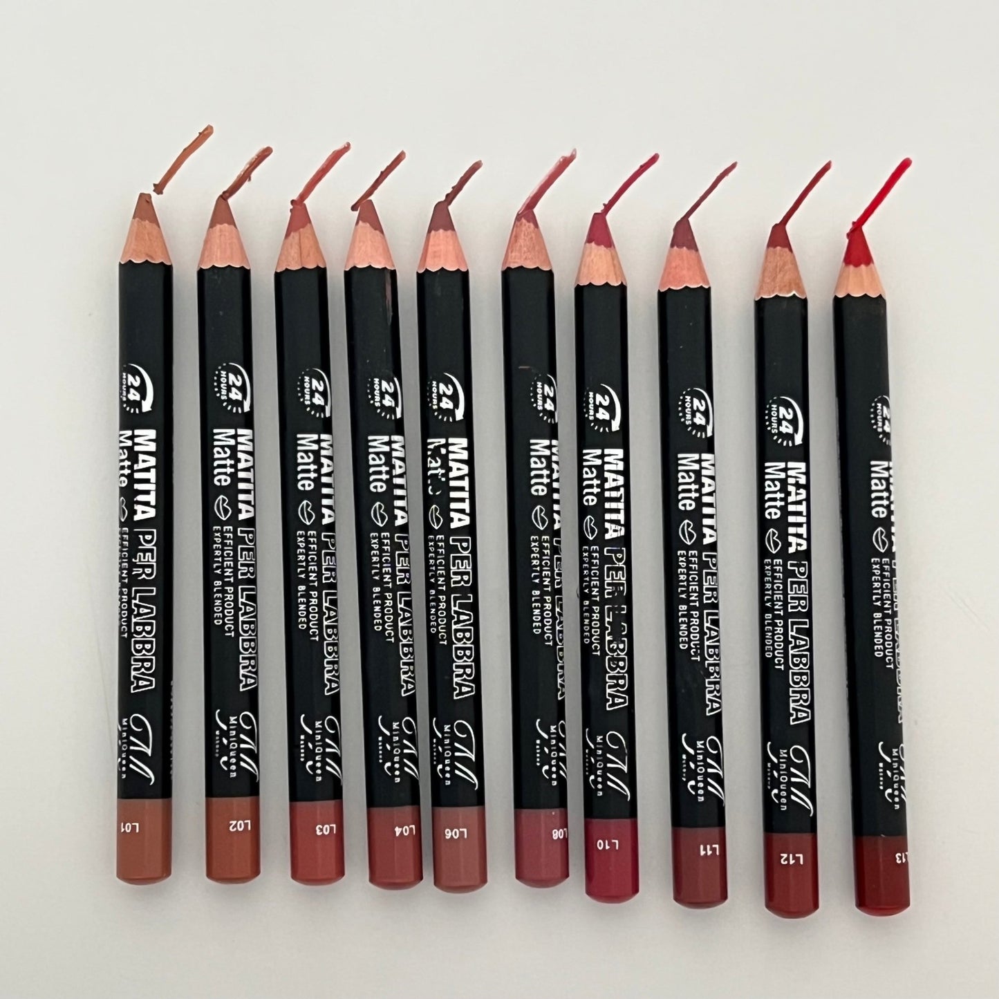 MiniQueen Matte Lip Liner – Smudge - Proof & Ultra - Pigmented Definition! - Lotshop.pk