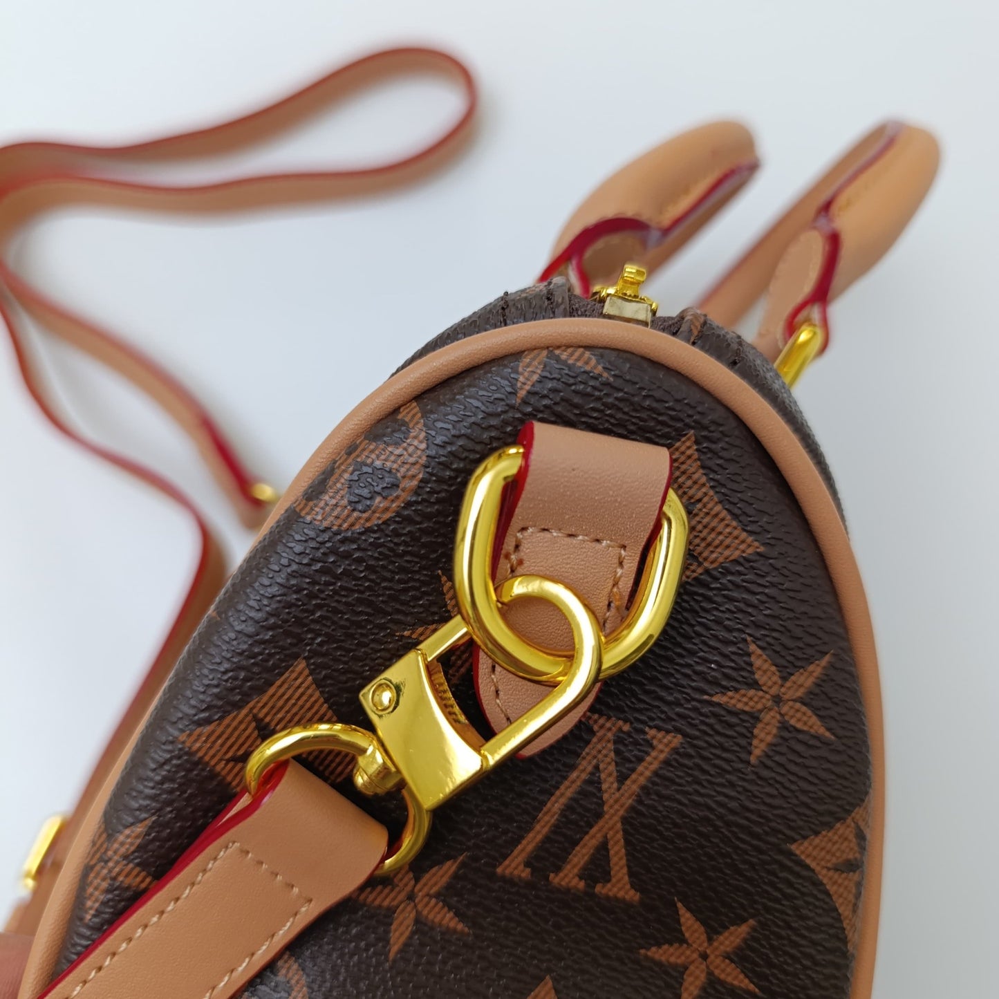 Monogram Handbag – Luxury Designer - Inspired Satchel with Crossbody Strap - Lotshop.pk