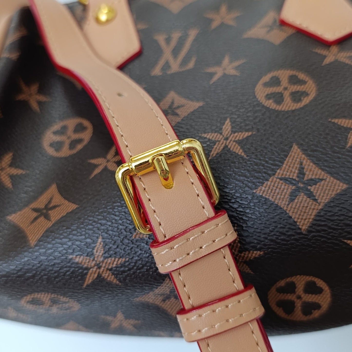 Monogram Handbag – Luxury Designer - Inspired Satchel with Crossbody Strap - Lotshop.pk
