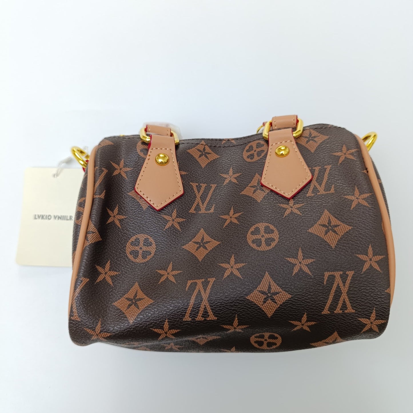Monogram Handbag – Luxury Designer - Inspired Satchel with Crossbody Strap - Lotshop.pk
