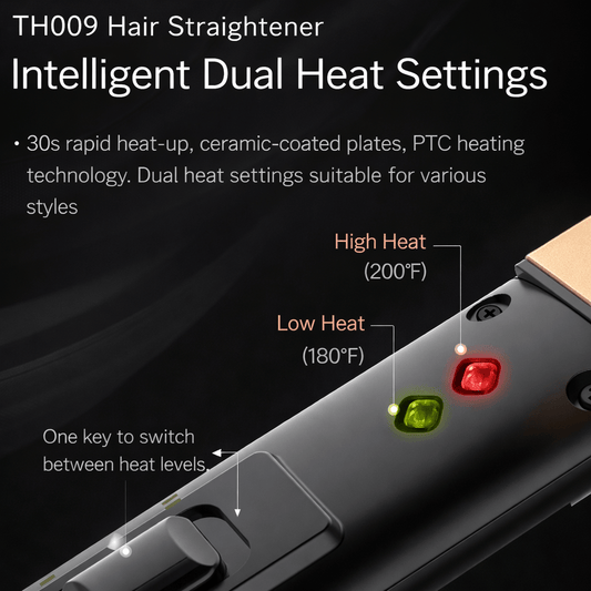 NanJiren Professional Hair Straightener TY - 615 – Smooth, Sleek & Everyday Styling - Lotshop.pk