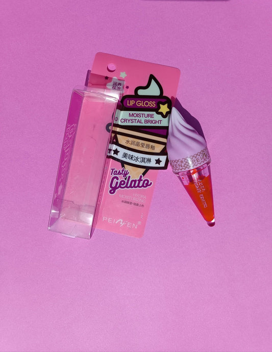 Peinyen tasty gelata lipgloss Available at Lotshop.pk