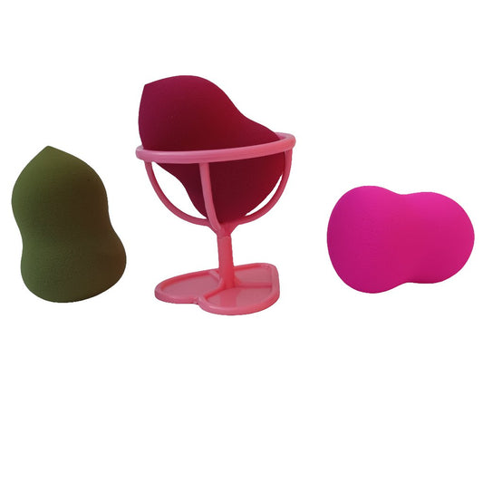 π Pheaya Beauty Makeup Sponge Set β 3 Foundation Puffs with Holder πβ¨ - Lotshop.pk