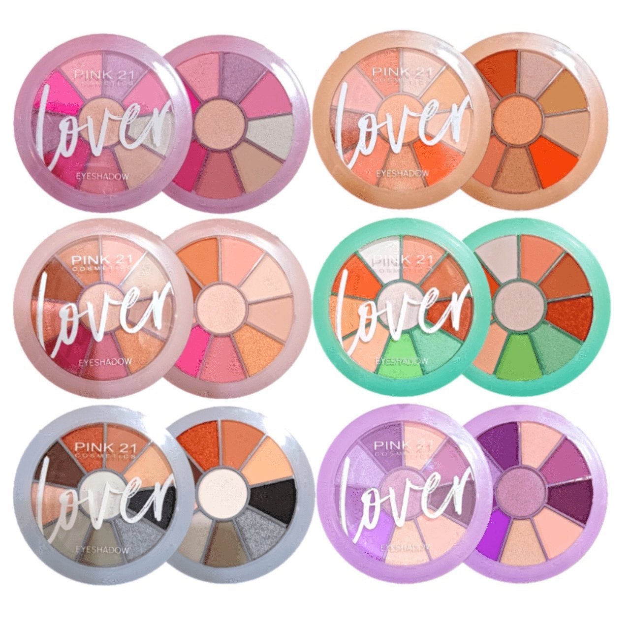 Pink 21 Lover Eyeshadow Palette Available at Lotshop.pk