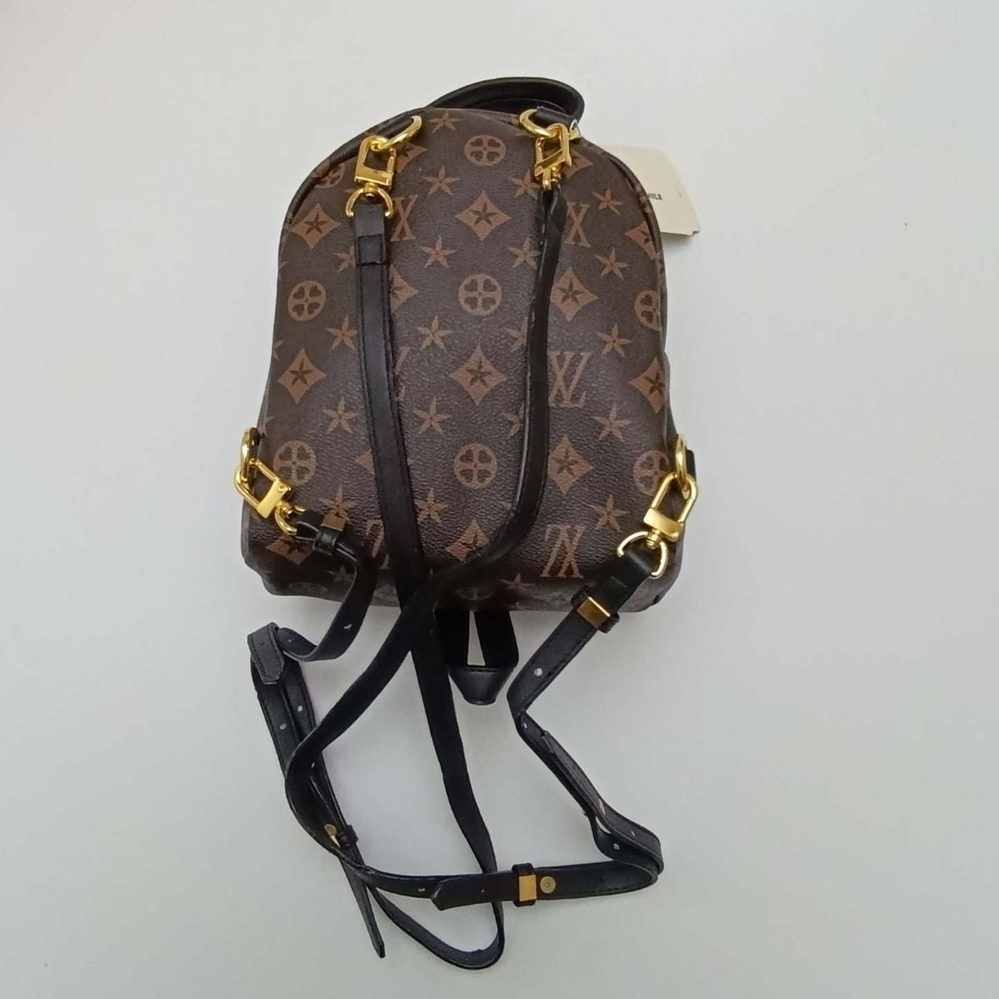 Premium Monogram Mini Backpack πβ Stylish & Versatile - 1622 - Lotshop.pk